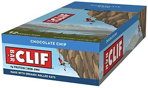 [BRSWG2Y7CABRGE33] Clif, Bar Chocolate Chip, 2.4 Ounce, 12 Count