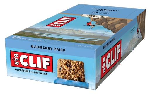[BRSWIZYZOMNQIE3I] Clif Bars Blueberry Crisp Clif Bar (12x2.4oz)