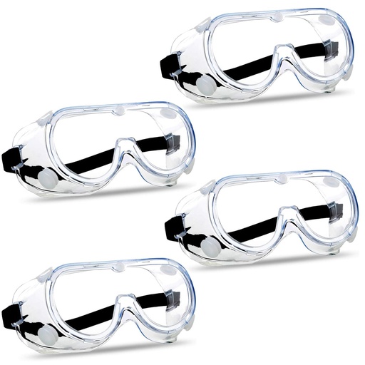 [BRSWYY37CB7GM33X] Super More Anti-Fog Protective Safety Goggles Clear Lens Wide-Vision