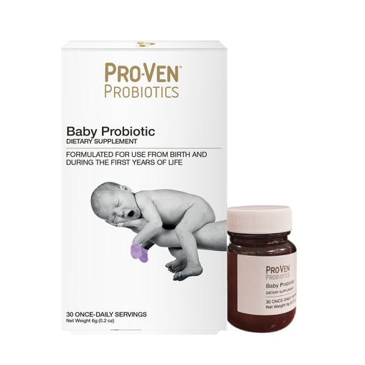 [BRSW2CAFOIPW2ELZ] Pro-Ven Probiotics | Baby Probiotic | Powder with Scoop | from Birth to 3 Years of Age | Pure & Safe | 10 Billion CFUs | Gut & Immune Support | Multi-Strain
