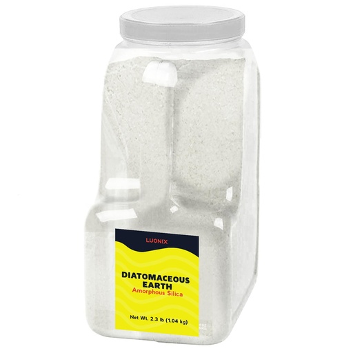 [BRSRAYINBUJQEYIZ] Luonix Diatomaceous Earth, Freshwater Amorphous Silica Powder (36.8 Ounce)