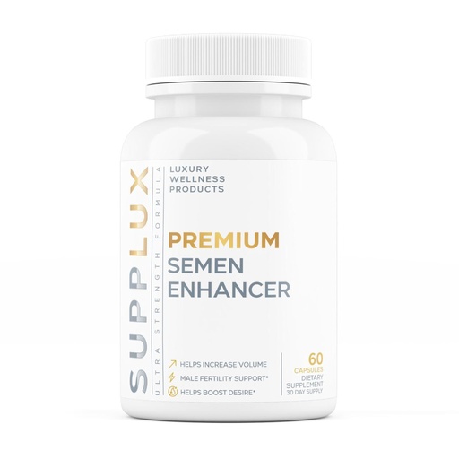 [BRSRECQHA4OWAG3B] Semen Fertility Enhancer for Men - Help Amplify Semen & Overall Health - Assists T-Levels for Male Vitality, Blood Flow Support & Performance - 3rd Party Tested Supplement - 60 Capsules