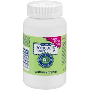 [BRSWIZQFC4MAGEYZ] PACK OF 3 EACH BORIC ACID POWDER HUMCO 6OZ PT#395030396