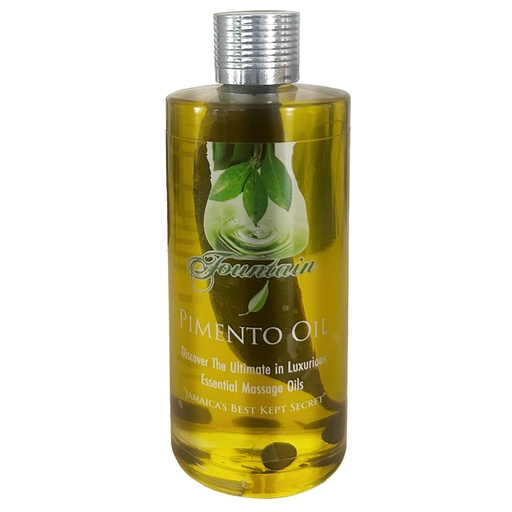 [BRSWIZ33OIJQ4CTI] Fountain Pimento Oil 3.5oz for Natural Massage Therapy, Muscle Relief Oil