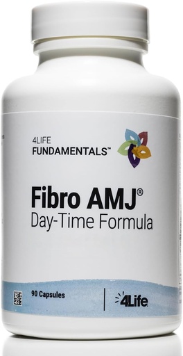 [BRSWKGYYAAPAE2YV] 4Life Fibro AMJ Day - Mobility Supplement with Glucosamine, MSM, Boswellia, Magnesium, Malic Acid, for Energy and Mobility - 90 Capsules