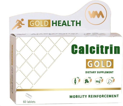 [BRSREZYBOJ5R4ADB] MXZ Calcitrin Gold Dietary Supplement for Mobility Reinforcement, 60 Tablets – Supports Joint Health, Bone Strength & Active Lifestyle (1PC)