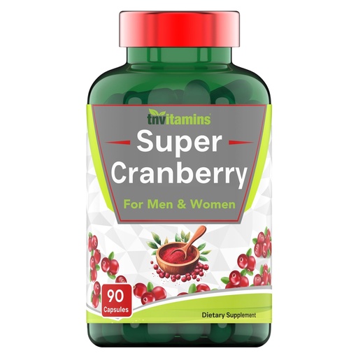 [BRSWIEIECRYGOAD6] tnvitamins Cranberry Pills for Women & Men - 90 Capsules | Supports Urinary Tract Health* | Cranberry Concentrate Supplement | Bladder & Kidney Support* | Supports Women's Health* | Antioxidants