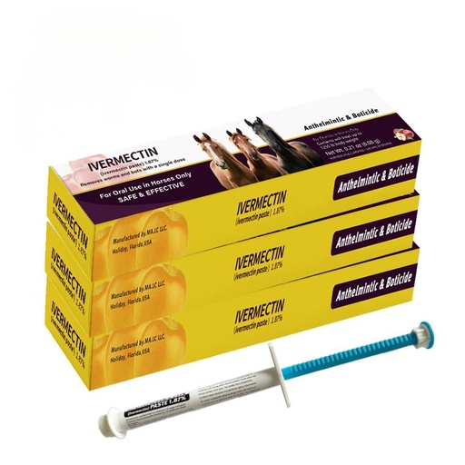 [BRSRGGAQCRYBAF3J] Paste for Horse Use Only, 1.87%-3 Pack (6.08g Each)