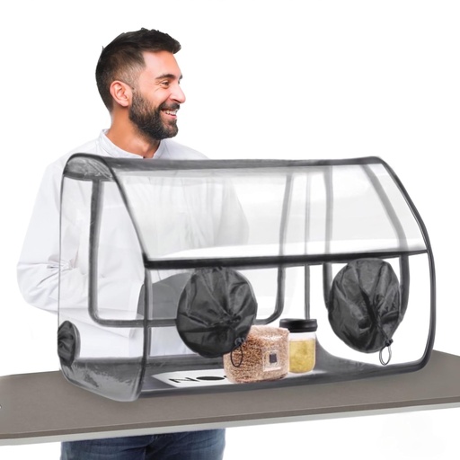 [BRSROGI6BMPWGEI2] North Spore NocBox Mycology Lab Set (Glove Size - Small)