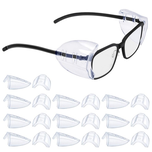 [BRSWYFIPCJ7WO33Z] 2/4/6/10 Pairs Glasses Side Shields For Eyeglasses,Side Shields For Prescription Glasses