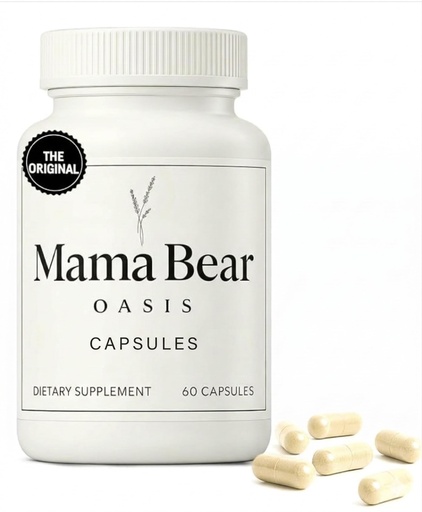 [BRSREBAEOYFWEG3J] Mama Bear Oasis Nerve Support Capsules for Neuropathy - Advanced Nerve Vitamins & Repair Formula - Mobility Boost & Calm Blend - Regeneration Health Supplements - Neuropathy & Recovery Capsules 60 Ct