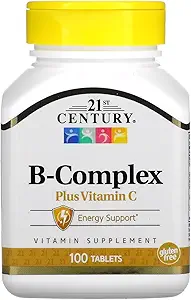 [BRSWIYT6CMCRWD3A] Vitamin B Complex with Vitamin C 100 Cplts