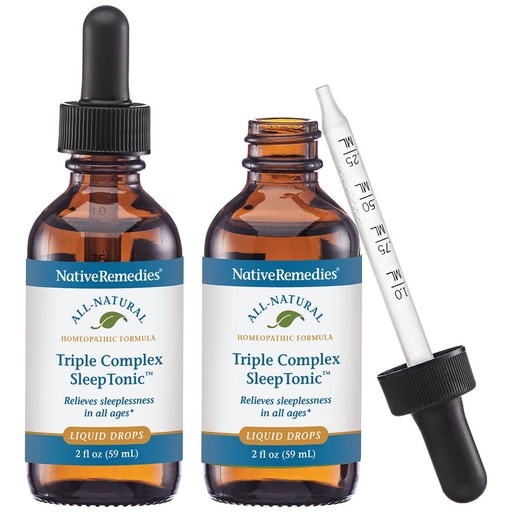 [BRSRMY3QAF5QI23O] NativeRemedies Triple Complex Sleep Tonic 2 Pack
