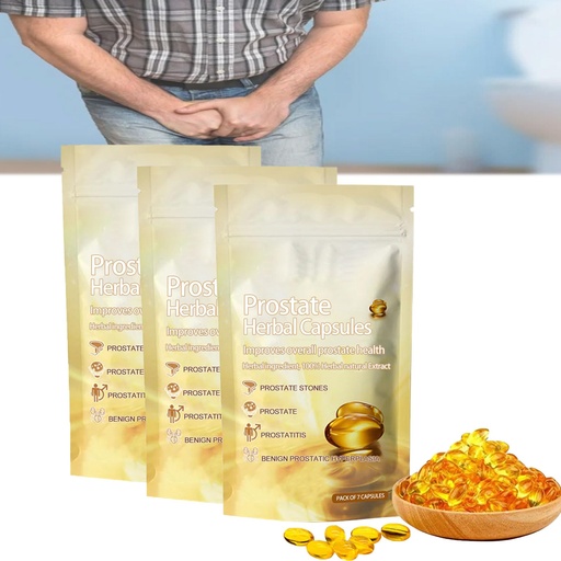 [BRSROGIRAUMQGETX] FemiPure Natural Prostate Herbal Capsules, 7pcs/Bag Femipure Prostate Natural Herbal Capsules, Prostate Natural Herbal Capsules (3pcs)