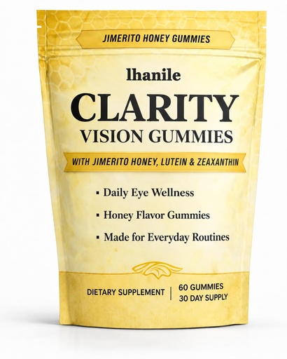 [BRSRGCYKCAHGMCL5] Clarity Vision Gummies, Lutein & Zeaxanthin Blend, 60 Count