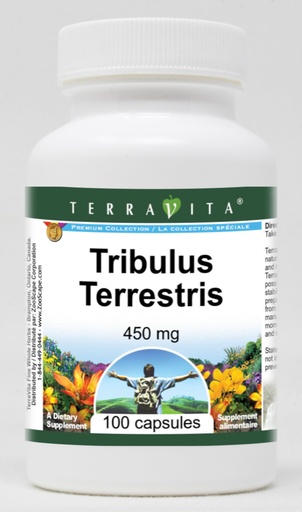 [BRSWI2YNPIDBYDY7] Tribulus Terrestris - 450 mg (100 Capsules, ZIN: 510655)