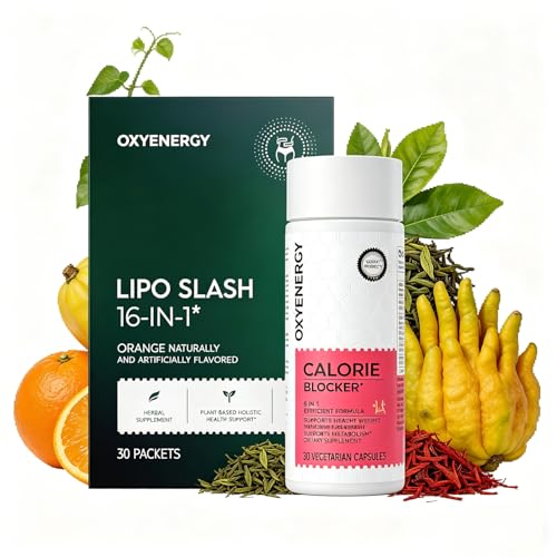 [BRSRGCY6CF5AACD5] OxyEnergy LIPO Slash 16-in-1 & Calorie Blocker 6-in-1