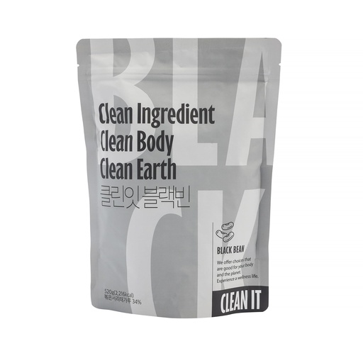 [BRSREGL4OIDQ2D3O] Cleanit Vegan Protein Shake with Black Bean 520g ㅣ Plant-Based Protein Powder for Daily Nutrition ㅣ Made with Natural Ingredients ㅣ No Sugar, No Dairy, Non-GMO ㅣ Made in Korea