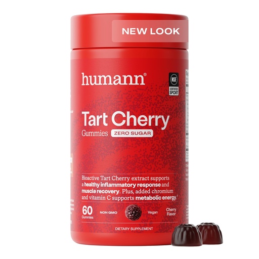 [BRSW2CT3OUDQ2C3V] HumanN Tart Cherry Gummies - Uric Acid, Immunity, Inflammation & Metabolic Health Support – NSF Certified Sport, Powerful Antioxidant & Non-GMO - from Maker of SuperBeets - 60 Sugar-Free Vegan Gummy