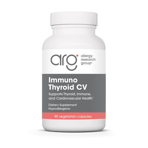 [BRSREGANAEHW2A3H] Allergy Research Group Immuno Thyroid CV 90ct