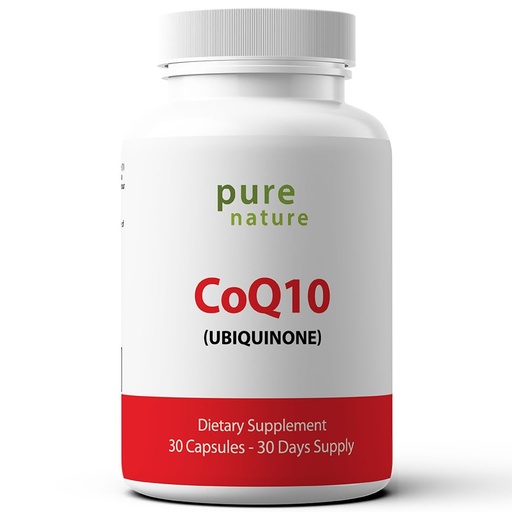 [BRSWGHYEBACWKALD] PureNature CoQ10 200mg Ubiquinone