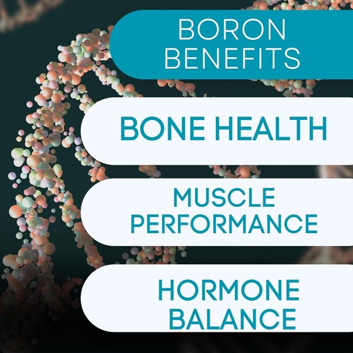 [BRSROEIPPJ4GOCI2] Boron Mineral Supplement - 30mg | 60 Count | Trace Minerals Your Body Needs to Maintain Optimal Health and Wellness.