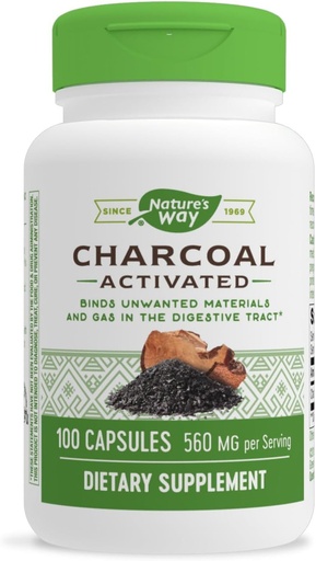 [BRSWIZQOCR5GAGTU] Nature's Way Activated Charcoal