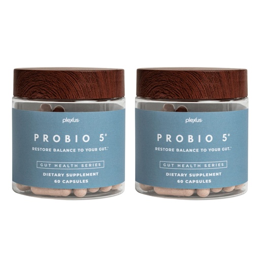 [BRSROAQTDNYA23TD] Plexus® ProBio 5®, 60 Capsules (2 Pack)