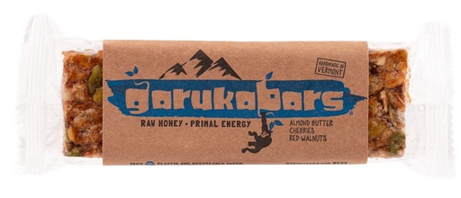 [BRSROHYKBEPQOFDK] Garuka Bars Energy Bar - Handmade with Raw Honey - 100% Recyclable Packaging (Red Walnut Protein, 12 Bars)