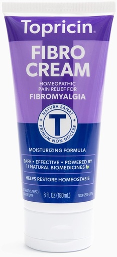 [BRSWKYYFBZ4QO2Y5] Topricin FIBRO Pain Relieving Cream (6 oz) – Rapid Relief For Fibromyalgia with Patented Formula - Reduces Duration and Intensity of Fibromyalgia Episodes, Improves Sleep and Restores Energy