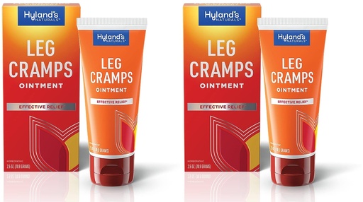 [BRSROBT7AECAYCIU] Hyland's Naturals Leg Cramps Ointment, Arnica Gel Leg Cramp Relief, Natural Relief of Calf, Leg and Foot Cramp, 2.5 oz- Pack of 2