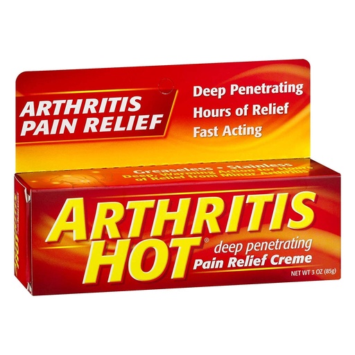 [BRSWIYQCOIJWY2DG] Arthritis Hot Pain Relief Creme-3, oz.