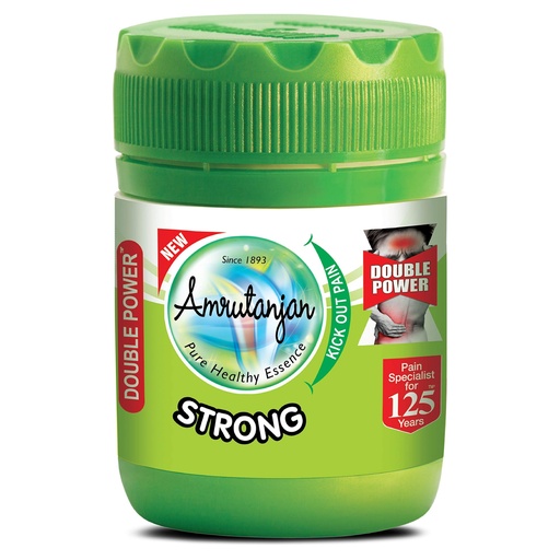 [BRSWIGDZOAJRYHTY] Amrutanjan Strong Pain Balm Double Power - 50ml
