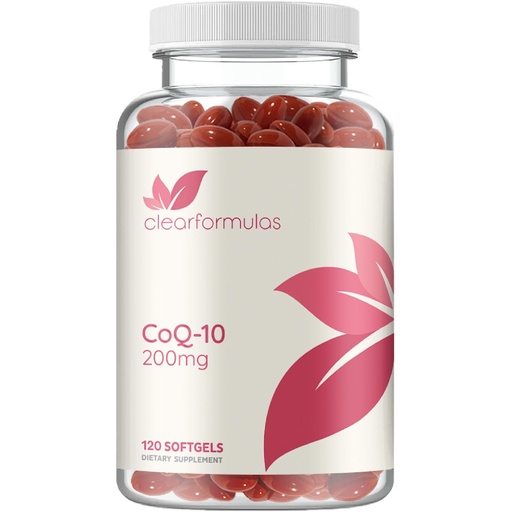 [BRSW2FL6O5YAI3L2] CoQ10 200mg Softgels - Quick Absorption Coenzyme Q10 200mg Potent Antioxidant for Heart Energy and Aging Support - High Stability CoQ10 Ubiquinone Soft Gels - Made in a cGMP US Lab (60 Servings)