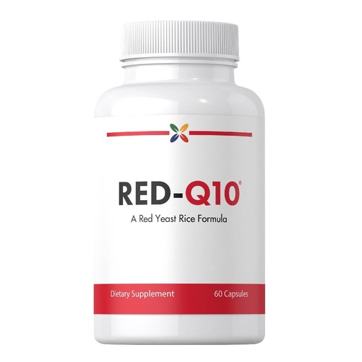 [BRSRECQLC4OQAFA3] Stop Aging Now - Red-Q10 - Coenzyme CoQ10 Supplement - with Red Yeast Rice & Alpha Lipoic Acid - 60 Capsules