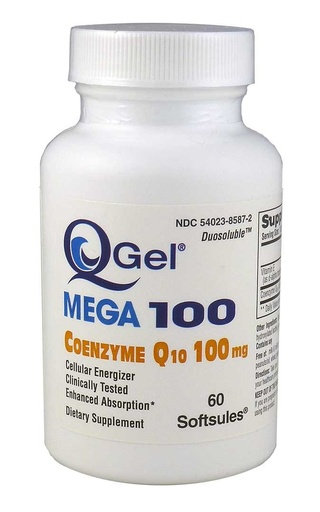 [BRSWIYTYOINRWFT6] Mega 100 (100mg Hydrosoluble CoQ10) 60 Softgels