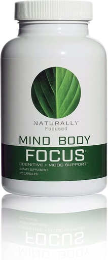 [BRSRMFIKAUBQ43AV] Mind Body Focus | Natural Nootropic Brain Supplement for Focus, Memory and Mood Support - Mental Clarity, Concentration and Cognitive Performance with Mucuna, Bacopa, Rhodiola, Phosphatidylcholine