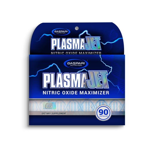[BRSWKGA5OF5GME3G] Gaspari Nutrition PlasmaJet, Supports Weight Management, N.O. Nitric Oxide Maximizer, Increased Lean Mass and Strength, Maximum Vascularity and Vasodilation (90 Capsules)