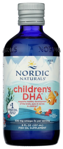 [BRSWIYA6C4FBQDTO] Nordic Naturals CLO, Childs DHA, 8-Ounce, 0.88 Bottle