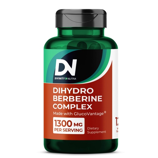 [BRSRACYZOV5GM335] Dihydroberberine Supplement - Formula with GlucoVantage 120 Capsules