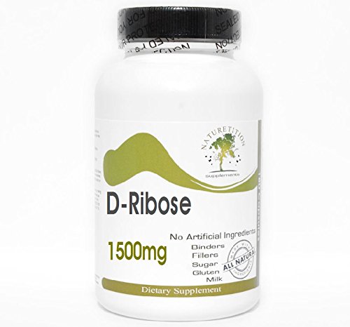 [BRSWKE32BB6WMHL2] D-Ribose 1500mg ~ 90 Capsules - No Additives ~ Naturetition Supplements
