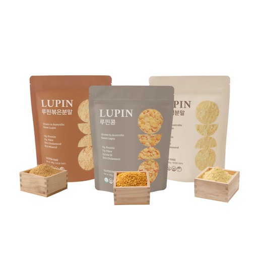 [BRSRGBADOB7Q2237] LUPINERY High Protein Keto Baking Starter Kit – Lupin Flour, Roasted Lupin Powder & Lupin Beans | Low Carb, Gluten-Free, Vegan