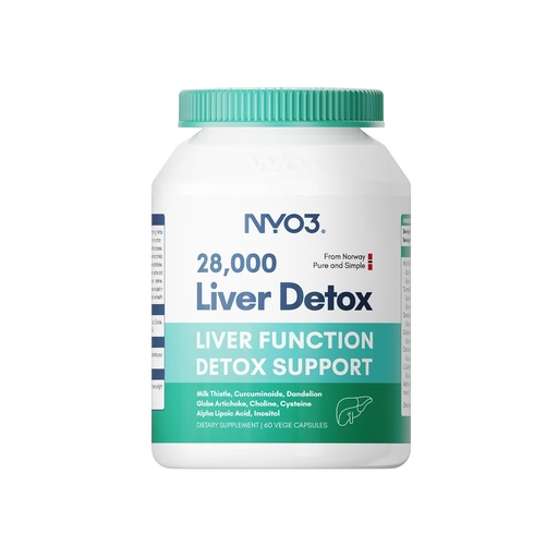 [BRSRAYABDMJQIF3X] NYO3 Milk Thistle 200mg Liver Detox Supplement with Dandelion Root & Artichoke Extract | 60 Capsules | Silymarin Antioxidant Support,Liver Cleanse & Herbal Health Supplement