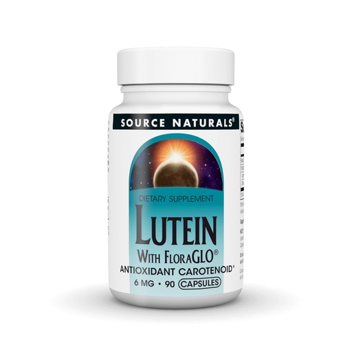 [BRSWIYQOAUMRKDI5] Source Naturals Lutein with FloraGLO, Antioxidant Carotenoid* - 6 mg, 90 Capsules