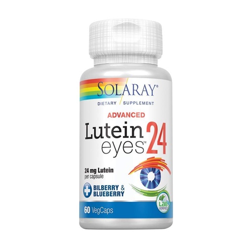 [BRSWIYQAO4GRWGQZ] Solaray - Lutein Eyes Advanced, 24 mg, 60 Capsules