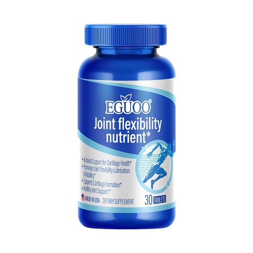 [BRSRGHT6CUIQ42TB] Joint Flexibility Nutrient Supplement with Glucosamine, MSM, Chondroitin and Turmeric for Women and Men, 30 Tablets