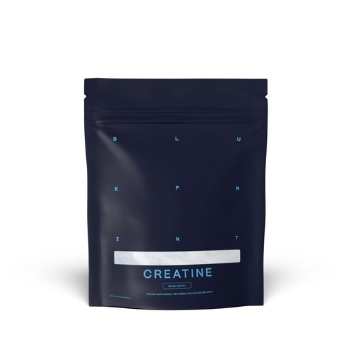 [BRSRAAYFCR4GOCQ7] Blueprint Bryan Johnson Creatine Monohydrate Powder – Amino Acid Powder - Supplement Supports Muscle Growth, Recovery, Strength & Focus – Unflavored Creatine for Women & Men – 5g Dose – 100 Servings