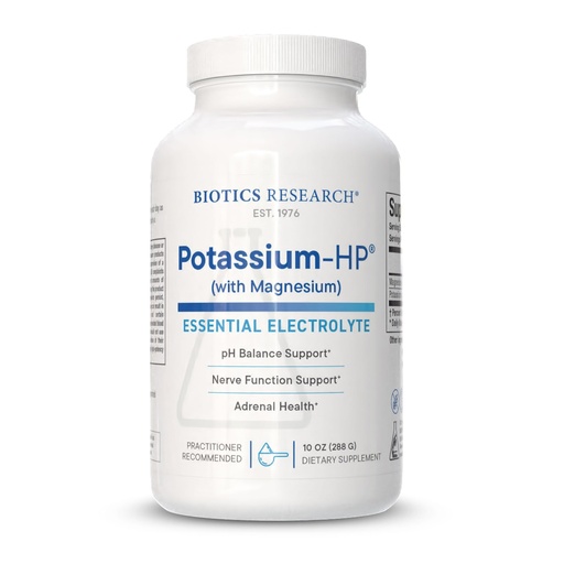 [BRSWGFD2A4DWM2QV] Biotics Research Potassium HP Potassium with Magnesium, Powdered Formula, Electrolyte, Supports Cardiovascular, Renal and Bone Health, Essential Mineral for Vascular and Muscle Function, 10 Ounces