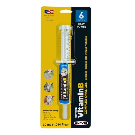 [BRSWIGAPOYEBAE3U] Durvet Vitamin B Complex 30ml