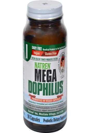 [BRSWIY37AF4A4YD2] Natren Megadophilus Dairy Free, Capsules, 90-Count